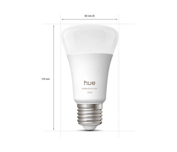 Philips Hue zestaw startowy: 3 inteligentne żarówki White Color Ambiance - 1490241 - zdjęcie 4